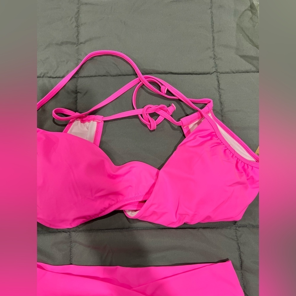 NWT VS Victoria Secret pink bikini swim suit L XXL - Picture 4 of 10